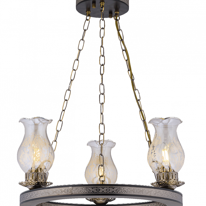 Люстра Sfera Sveta 85649/3B WENGUE+AB