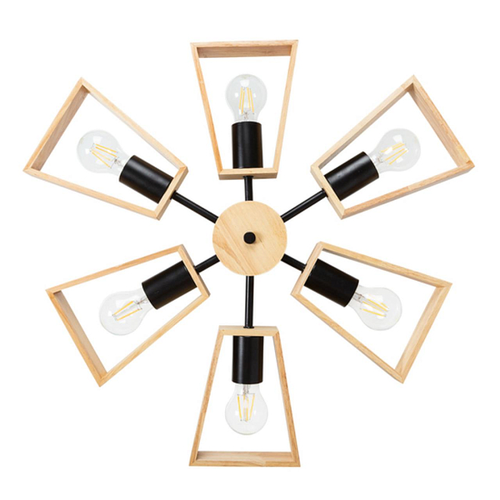 Люстра Arte Lamp A8030PL-6BK