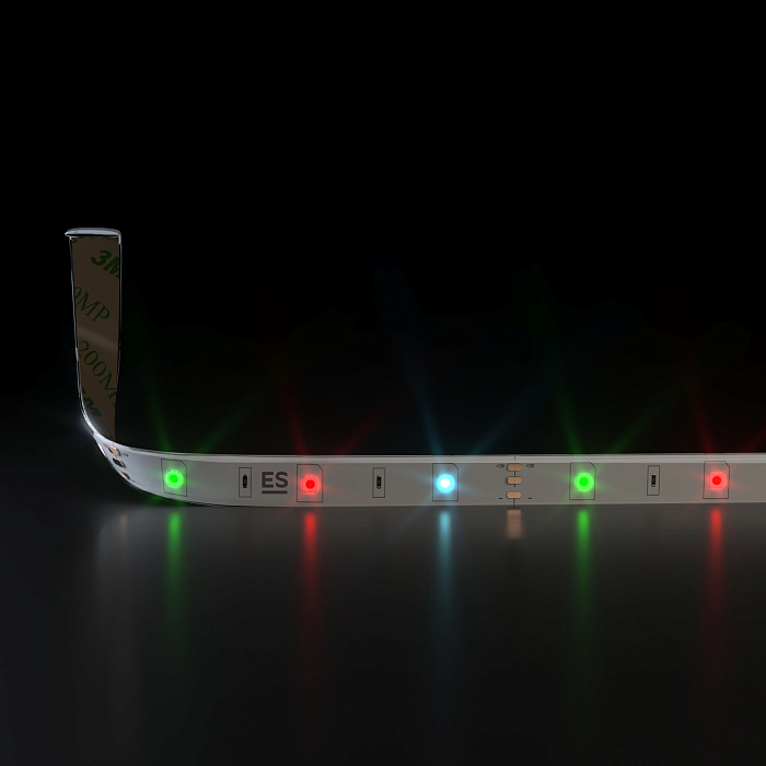 Светодиодная лента Elektrostandard Лента светодиодная 12V 7,2W 30Led 5050 IP65 бегущая волна, 5м