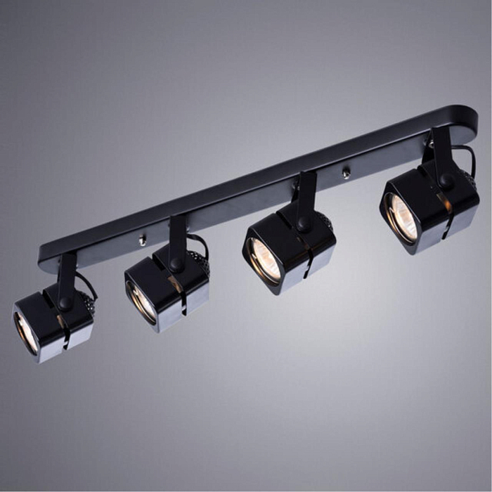 Спот Arte Lamp A1315PL-4BK