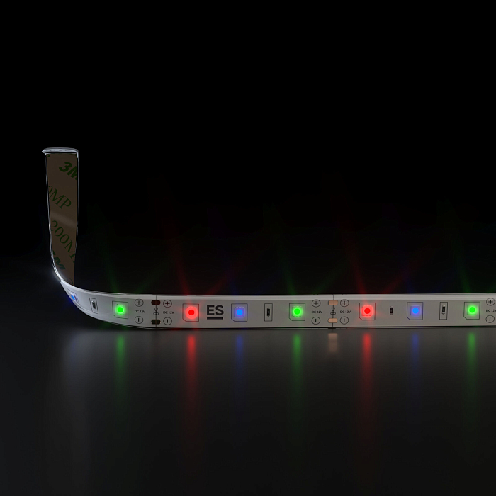 Светодиодная лента Elektrostandard Лента светодиодная 12V 4,8W 60Led 2835 IP65 RGB, 5м